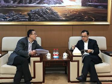 1066vip威尼斯院长刘纪鹏赴长安汽车调研考察